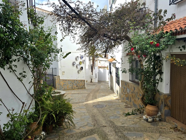 Traditional village alley. Photo © Karethe Linaae